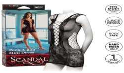 CALEX PEEK A BOO MINI VESTIDO TALLA UNICA