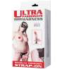 ARNES CON PENE REALISTICO Y BRAGUITA AJUSTABLE ULTRA PASSIONATE 155CM