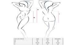 PASSION WOMAN HELLEN VESTIDO Y TANGA TALLA S M