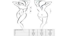 PASSION WOMAN KATRISS CORSET NEGRO TALLA S M