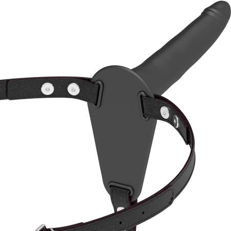 FETISH SUBMISSIVE ARNeS SILICONA NEGRO 15CM