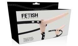FETISH SUBMISSIVE ARNeS VIBRADOR SILICONA FLESH 15CM