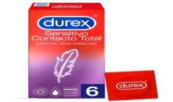 DUREX SENSITIVO CONTACTO TOTAL 6 UDS