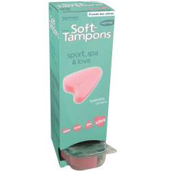 SOFT TAMPONS TAMPONES ORIGINALES LOVE 10UDS