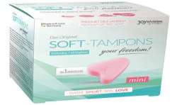 SOFT TAMPONS TAMPONES ORIGINALES MINI LOVE 3UDS