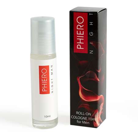 PHIERO NIGHT MAN PERFUME FEROMONAS HOMBRE CON ROLL ON