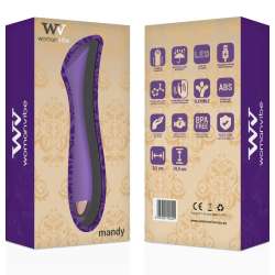 WOMANVIBE MANDY VIBRADOR RECARGABLE SILICONA PUNTO K