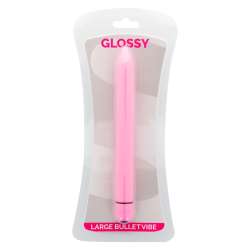 GLOSSY SLIM VIBRADOR ROSA