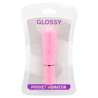 GLOSSY POCKET VIBRADOR ROSA INTENSO