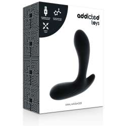 ADDICTED TOYS ANAL MASSAGER BLACK VIBRATION