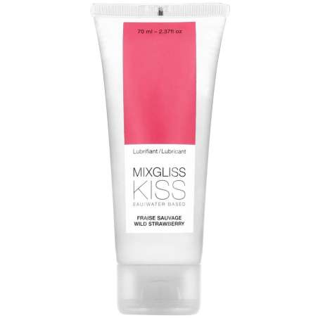 MIXGLISS LUBRICANTE BASE AGUA SABOR A FRESA 70ML