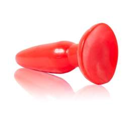 PLUG ANAL PEQUENO ROJO 15CM