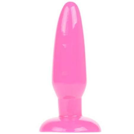 PLUG ANAL PEQUENO ROSA 15CM