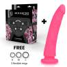 DELTA CLUB TOYS ARNES DILDO ROSA SILICONA MEDICA 23 X 45 CM