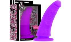 DELTA CLUB TOYS ARNES DILDO LILA SILICONA MEDICA 23 X 45 CM