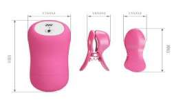 ROMANTIC WAVE PIZAS CON VIBRACION Y ELECTROSHOCK FUCSIA