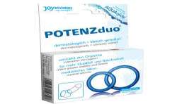 POTENZ DUO ANILLOS PARA PENE AZUL M