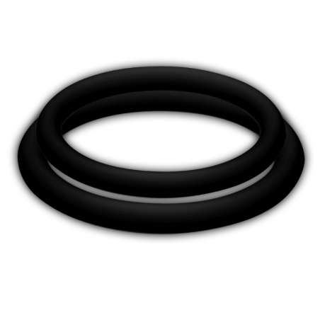 POTENZ DUO ANILLOS PARA PENE NEGRO M