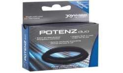 POTENZ DUO ANILLOS PARA PENE NEGRO M