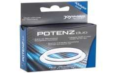 POTENZ DUO ANILLOS PARA PENE BLANCO M