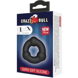 CRAZY BULL ANILLO SILICONA SUPER SUAVE CON NODULOS