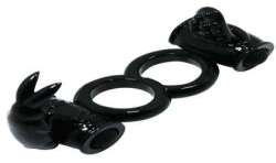 BAILE SWEET RING ANILLO DOBLE CON RABBIT DOBLE