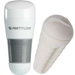 PRETTY LOVE KITTY MASTURBADOR BLANCO VAGINA