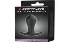 PRETTY LOVE VIBRADOR ANAL NEGRO