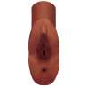 PDX PLUS PERFECT PUSSY DOUBLE STROKER MASTURBADOR VAGINA Y ANO MARRON
