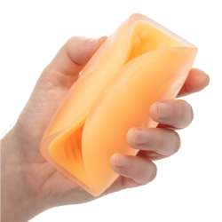 CALEX BEADED GRIP MASTURBADOR TEXTURADO NARANJA