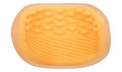 CALEX BEADED GRIP MASTURBADOR TEXTURADO NARANJA