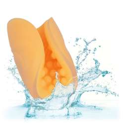 CALEX BEADED GRIP MASTURBADOR TEXTURADO NARANJA
