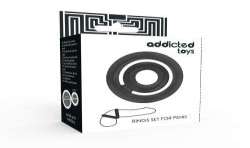 ADDICTED TOYS POTENZ SET ANILLOS PENE NEGRO