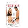 FETISH ARNES HUECO VIBRADOR PARA EL Y ELLA NEGRO 14CM