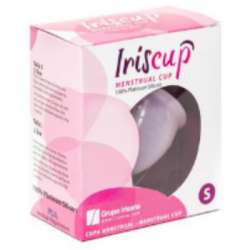 IRISCUP COPA MESTRUAL ROSA PEQUENA BOLSA ESTERILIZADORA GRATIS
