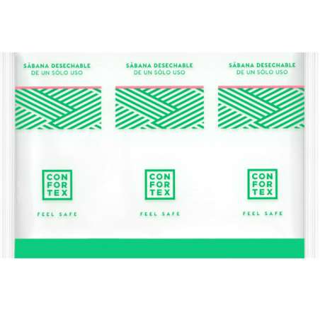 CONFORTEX SABANAS HIGIeNICAS DESECHABLES EN BOLSA INDIVIDUAL
