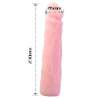 DILDO SILICONA TACTO PIEL REALISTICO 23 CM