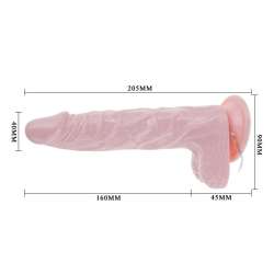 LY BAILE SUPER ROTATION DILDO REALISTICO 205CM