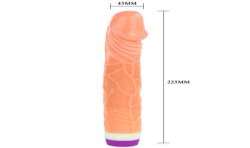 BAILE WAVES OF PLEASURE REALISTIC VIBRATING 225 CM