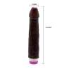 WAVES OF PLEASURE VIBRADOR 23 CM MARRoN