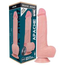 ROCKARMY LIQUID SILICONE VIBRADOR CONTROL REMOTO PREMIUM APACHE 205 CM
