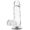 XRAY CLEAR DILDO REALISTA TRANSPARENTE 155CM X 35CM