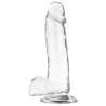 XRAY CLEAR DILDO REALISTA TRANSPARENTE 20CM X 45CM
