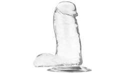 XRAY CLEAR DILDO REALISTA TRANSPARENTE 20CM X 45CM