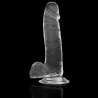 XRAY CLEAR DILDO REALISTA TRANSPARENTE 20CM X 45CM