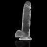 XRAY CLEAR DILDO REALISTA TRANSPARENTE 22CM X 46CM