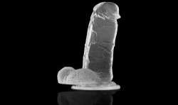 XRAY CLEAR DILDO REALISTA TRANSPARENTE 22CM X 46CM
