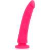 DELTA CLUB TOYS DILDO ROSA SILICONA MEDICA 23 X 45 CM