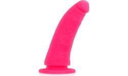 DELTA CLUB TOYS DILDO ROSA SILICONA MEDICA 23 X 45 CM