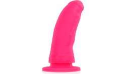 DELTA CLUB TOYS DILDO ROSA SILICONA MEDICA 23 X 45 CM